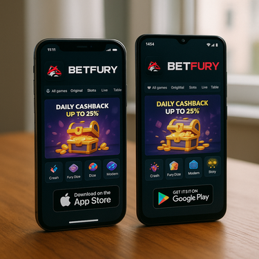 BetFury Alkalmazások - iOS és Android App