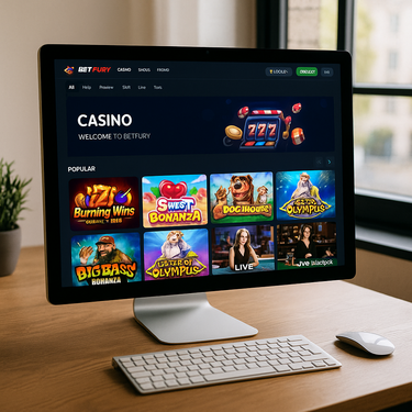 BetFury Design - Magyar Casino Felület