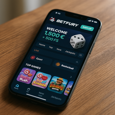 BetFury Mobil - Reszponzív Casino Telefonon